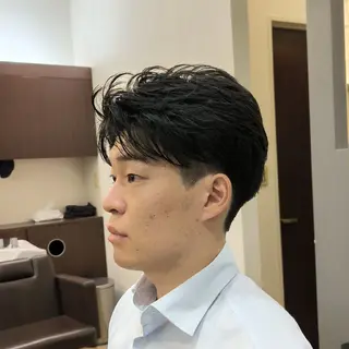 メンズ 廣多 克哉のヘアスタイル