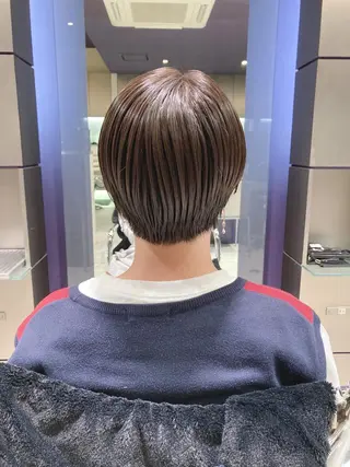 ショート スキバサミを使わない カット🌼唯🌼のヘアスタイル