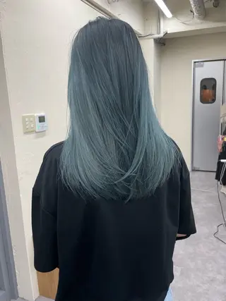 カラー レディースパーマ モデル募集RIKOのヘアスタイル