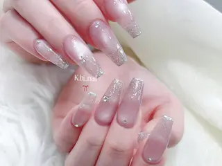 ネイル K.bi_nail ネイル長さ出し専門店のネイルデザイン