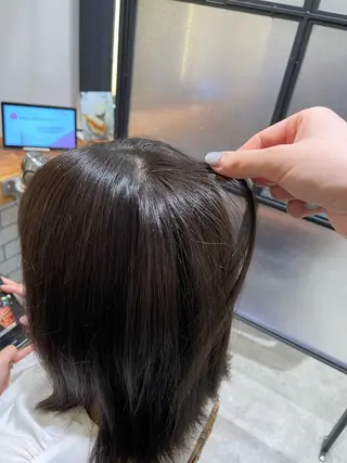 ミディアム カラー 暖色カラー🤎Red Neo meiのヘアスタイル