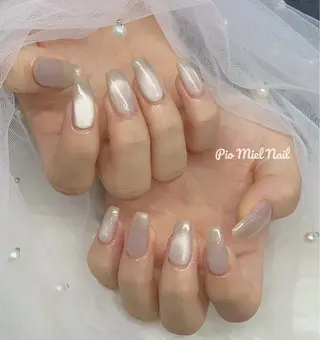 ネイル HANA 長さだしのネイルデザイン