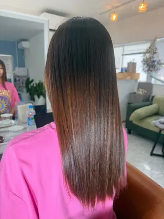 セミロング MAEDA YUKIのヘアスタイル