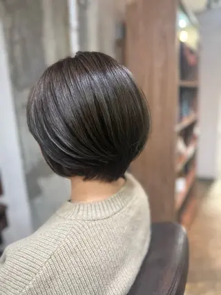 ショート ジョリフィーユ高石所属・joliefille 高石店☘️熊澤丈将のヘアスタイル