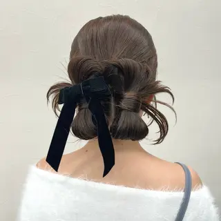 ロング ヘアアレンジ 初めてのショート お任せください✂️のヘアスタイル