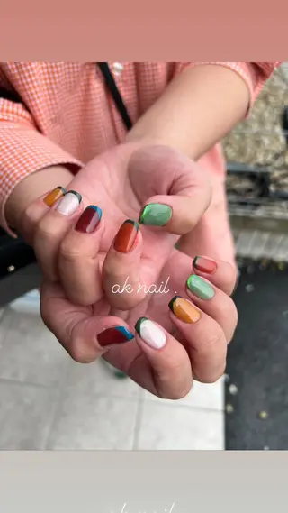 ネイル ak nail .のネイルデザイン