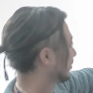 ミディアム パーマ メンズ 滝澤 良紀のヘアスタイル