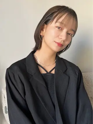 カラー 國米 遥生のヘアスタイル