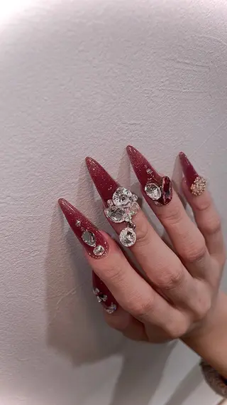 ネイル Spiky とうげ ふうかのネイルデザイン