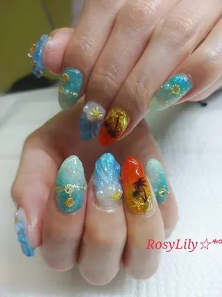 ネイル プライベートサロン Rosy Lilyのネイルデザイン