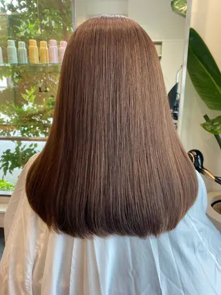 セミロング カラー 丁寧なカウンセリング 🌱ikumi🌱のヘアスタイル