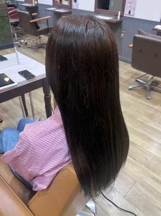ロング Kasahara Akariのヘアスタイル