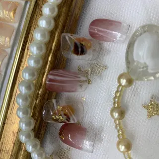 ネイル 🦋ネイルサロン ブラン🌈ゆりのネイルデザイン