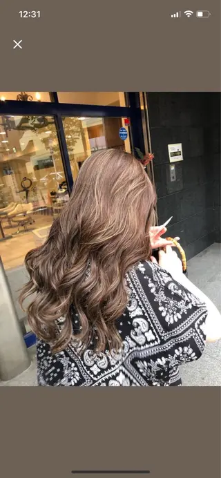 ロング パーマ/縮毛矯正/ 店長 ・村田伊吹のヘアスタイル