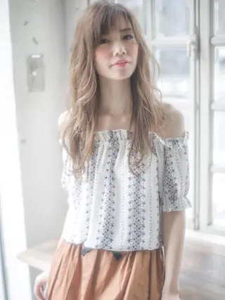 ロング ricca♪ 反町のヘアスタイル