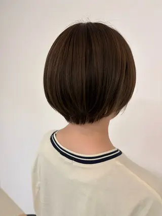 ショート カラー ルプラボウ すぎやまみほのヘアスタイル