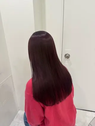 ロング カラー ダメージレスハイ トーン💖kanonのヘアスタイル