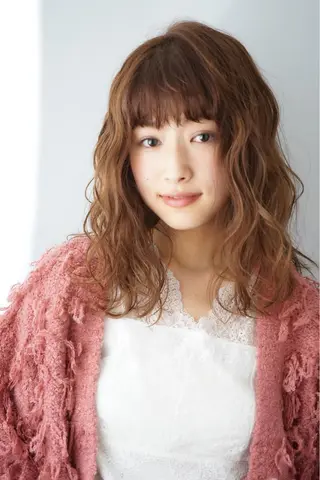 ロング カラー パーマ ヘアアレンジ 可愛いを作る神 ナオヒロのヘアスタイル