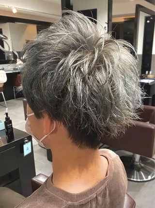 カラー メンズ ⭕️メンズパーマ⭕️ 山口　裕太郎のヘアスタイル