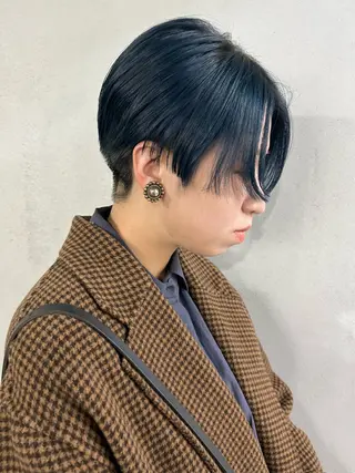 ショート カラー #tag  田島 純奈のヘアスタイル