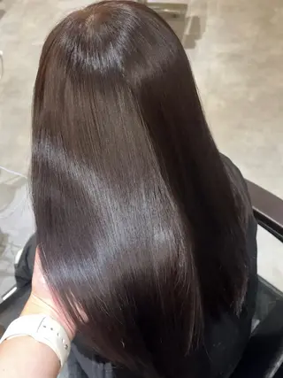 ロング カラー ロングカット/ うる艶カラー/ユイのヘアスタイル