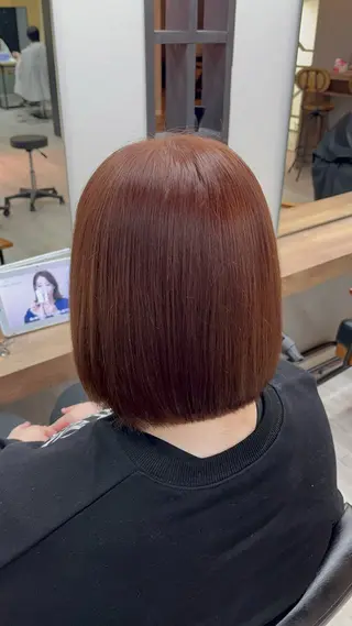 ミディアム カラー アイバ シュンのヘアスタイル