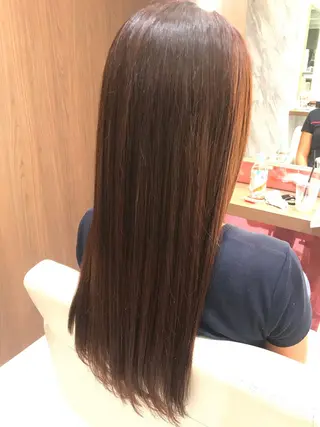 ロング パーマモデル募集🌈 森脇帆南のヘアスタイル