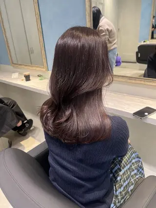 ロング カラー 透明感カラー🎀 みゆうのヘアスタイル