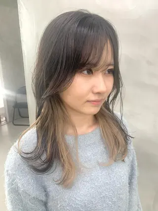 カラー 🌿似合わせ透明感 カラー松本朋幸🌿のヘアスタイル