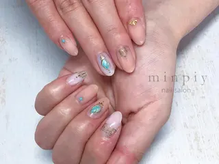 ネイル 𖡼 yumenoのネイルデザイン