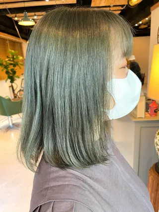 ミディアム 清水 美雪のヘアスタイル