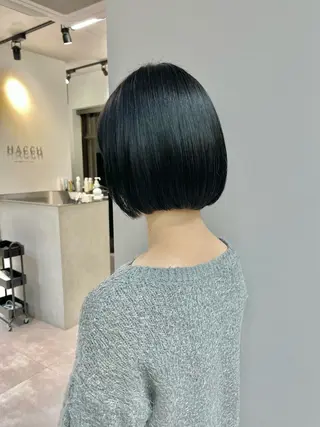 ショート カラー HACCH （ハッチ）所属・🪼ボブ/ミニボブ レイヤーボブ🪼のヘアスタイル