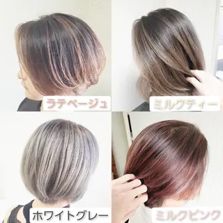 ショート ミルクティー特化 🌈島内　琢真🌈のヘアスタイル