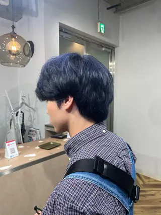 ショート カラー メンズ SHOTO ハイトー ン/ブロンドカラーのヘアスタイル
