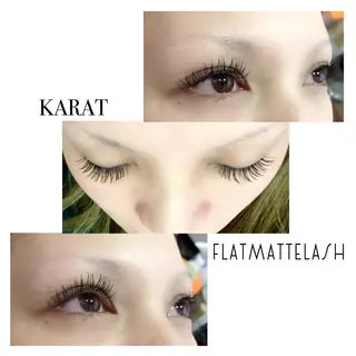 マツエク・マツパ ★KAEDE★伊勢崎 【KARAT】のマツエク・マツパデザイン
