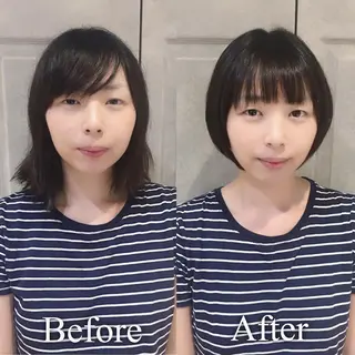 ショート カラー 大人可愛いショート* NoWL栗原隆成のヘアスタイル
