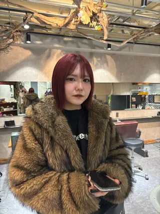 ショート カラー ravens代表 ヒロムのヘアスタイル