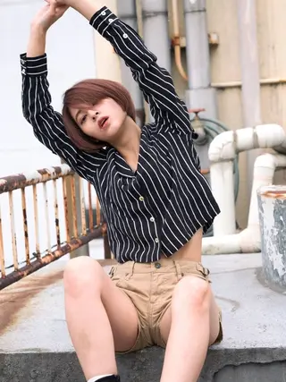 ショート 🌟髪質改善と艶 ✨相場つかさのヘアスタイル