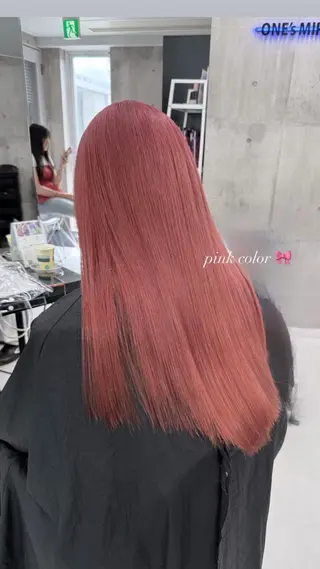 ロング カラー ハイトーン/ゆるふわ 🧚𖥔ׁTOMO♡のヘアスタイル