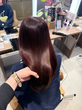 ロング 比嘉 星菜のヘアスタイル