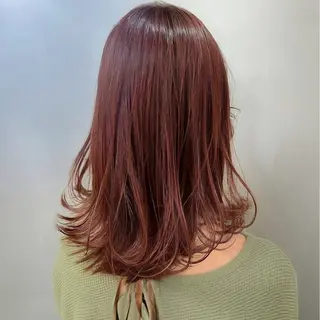 セミロング パーマ 【nui 茨木】 清水優のヘアスタイル