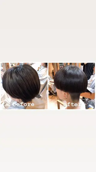 ショート 中村 優志のヘアスタイル