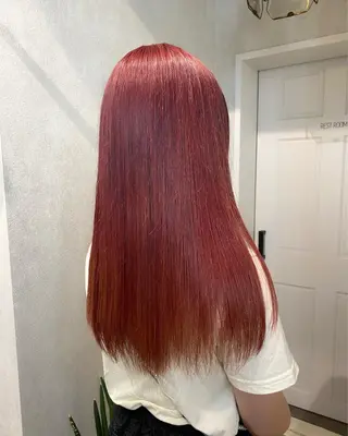 セミロング カラー お洒落カジュアル🍃 まなとのヘアスタイル