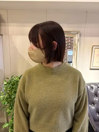 ショート カラー イイダ ヒナのヘアスタイル