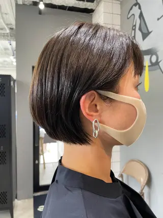ショート カラー メンズ専門サロン wokeのヘアスタイル
