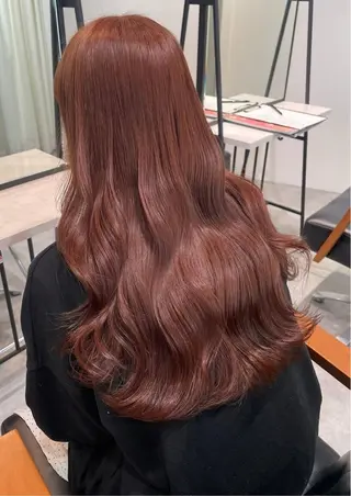 ロング 盛れる顔周り/髪質 改善/ふみか🩰🤍のヘアスタイル