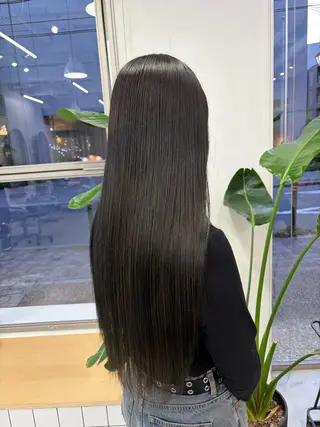 ロング 櫻木李紗/暖色カラー 透明感カラーのヘアスタイル