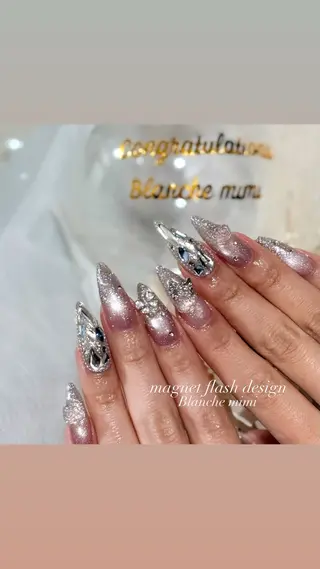 ネイル Blanche mimi.u_aのネイルデザイン