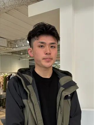 パーマ メンズ ANY/メンズ特化/ シバヤ ユウキのヘアスタイル