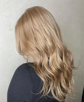 セミロング カラー バレイヤージュ特化｜ Takuのヘアスタイル